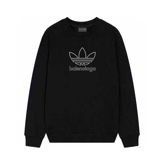 Hollow Letter Print Sweatshirt