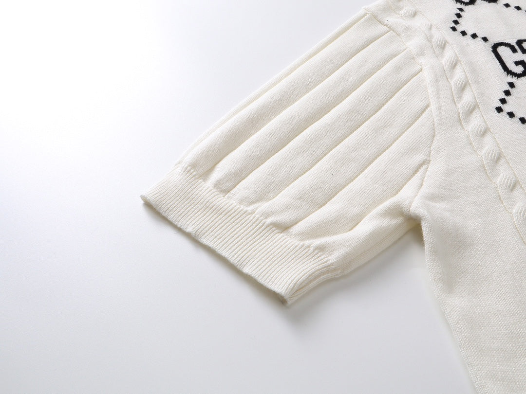 250313 New high quality knit lapel POLO