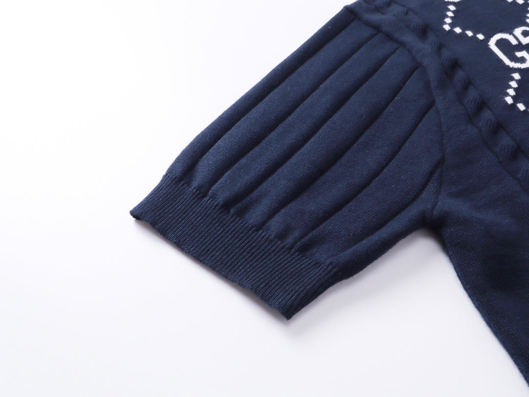 250313 New high quality knit lapel POLO
